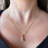 Colar Nossa Senhora Aparecida Folheado em Ouro 18k - Image 2