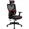 Cadeira Ergonomica Yama1 Preta/Vermelha THUNDERX3 - Image 3