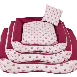 Cama Pet Cachorro Ou Gato Realeza Rosa Tam: G - Image 2