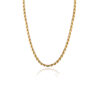 Pulseira Cordão Baiano 2.0 Folheado Em Ouro 18k
