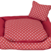 Cama Pet Cachorro Ou Gato Poa Tam: P Vermelha