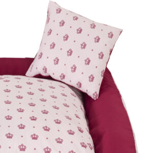 Cama Pet Cachorro Ou Gato Realeza Rosa Tam: G - Image 3