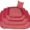 Cama Pet Cachorro Ou Gato Poa Tam: M Vermelha - Image 2