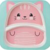 Kit Refeição Bambu - Gato - Image 3