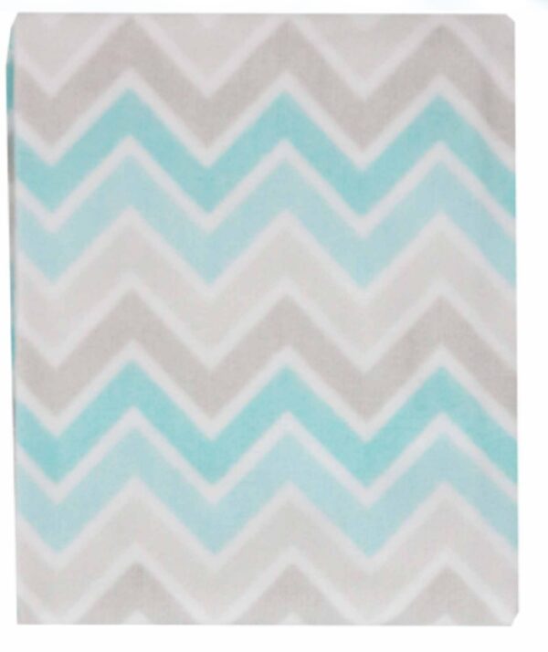 Cobertor Estampado Chevron Loupiot Classic - Verde