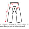 Calca Texx Armor Ld Feminina Cinza E Laranja M - Image 4