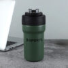 Garrafa Térmica Copo Inox 500ml Canudo Alça Cor: Preto - Image 10