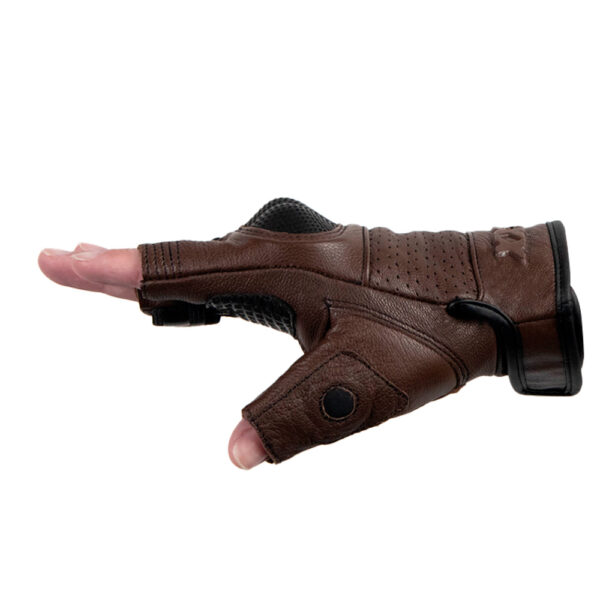Luvas Texx Liberty Meio Dedo Marrom     Xs - Image 6