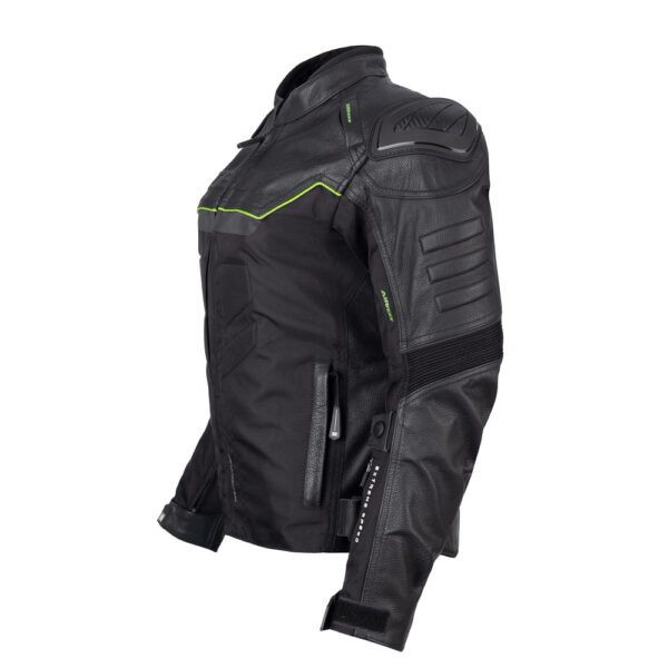 Jaqueta Texx Falcon V2 Fem Ld Pret Verd Xxxxl 4xl - Image 3