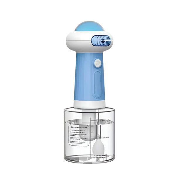 Dispenser para Shampoo Espuma de Banho Automático Cães Cor:Azul - Image 2