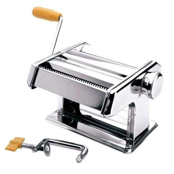 Maquina Manual De Macarrão Caseira 3 Tipos de Massa Aço Inox - Image 2