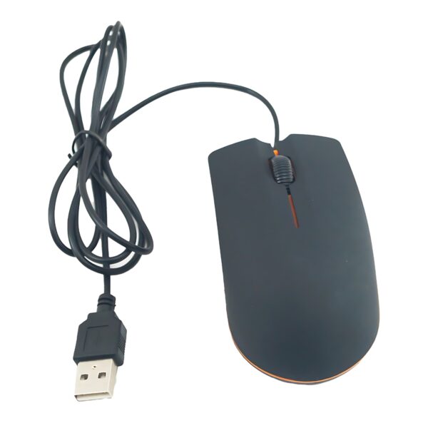 Mouse Óptico Básico Com Fio Usb Lehmox LEY-1512 Cor:Preto - Image 3