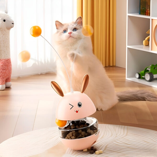 Brinquedo Comedouro para Gatos Porta Petisco Interativo - Image 3