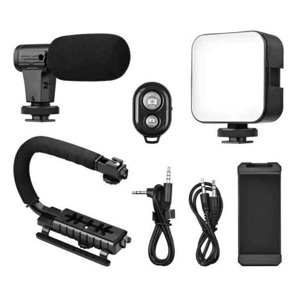 Kit Estabilizador Tripé para Câmera Celular Gravação - Image 6