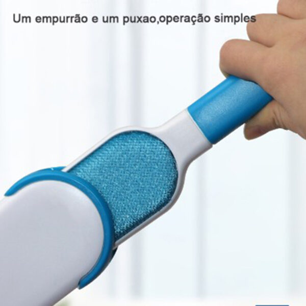 Escova Tira Pelos Pet Fur Removedora Roupa Sofa Kit Com 2 - Image 7