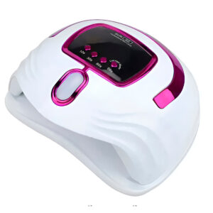 Cabine Seca Esmalte Maquina Unha Gel  Sun S5 Cor:Rosa