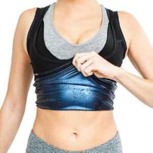 Cinta Regata Feminina Queima Gorduras Barriga Camiseta Tamanho:L/XL