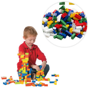 Brinquedo de Montar Interativo Plastico Blocos Infantil