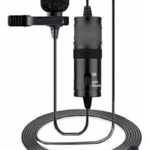 Microfone Omnidirecional Lapela Entrevista Apresentaçoes