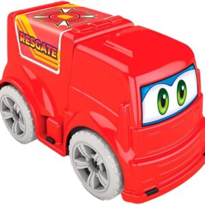 GGB Plast Carrinho Mini Frota Samu Vermelho