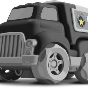 JOY.CO Trucks Caminhão Polícia 16cm Preto