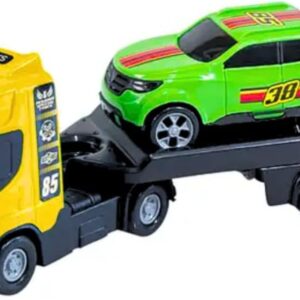 BS TOYS Brinquedo Caminhão Mini Reboque Colorido - Bs Toys