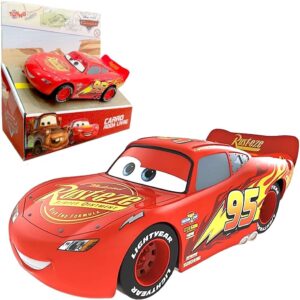 Carrinho Relâmpago Mcqueen Roda livre 13cm Original Toyng Presente Brinquedo