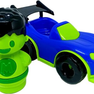 Mercotoys Carrinho Baby Herói Verde