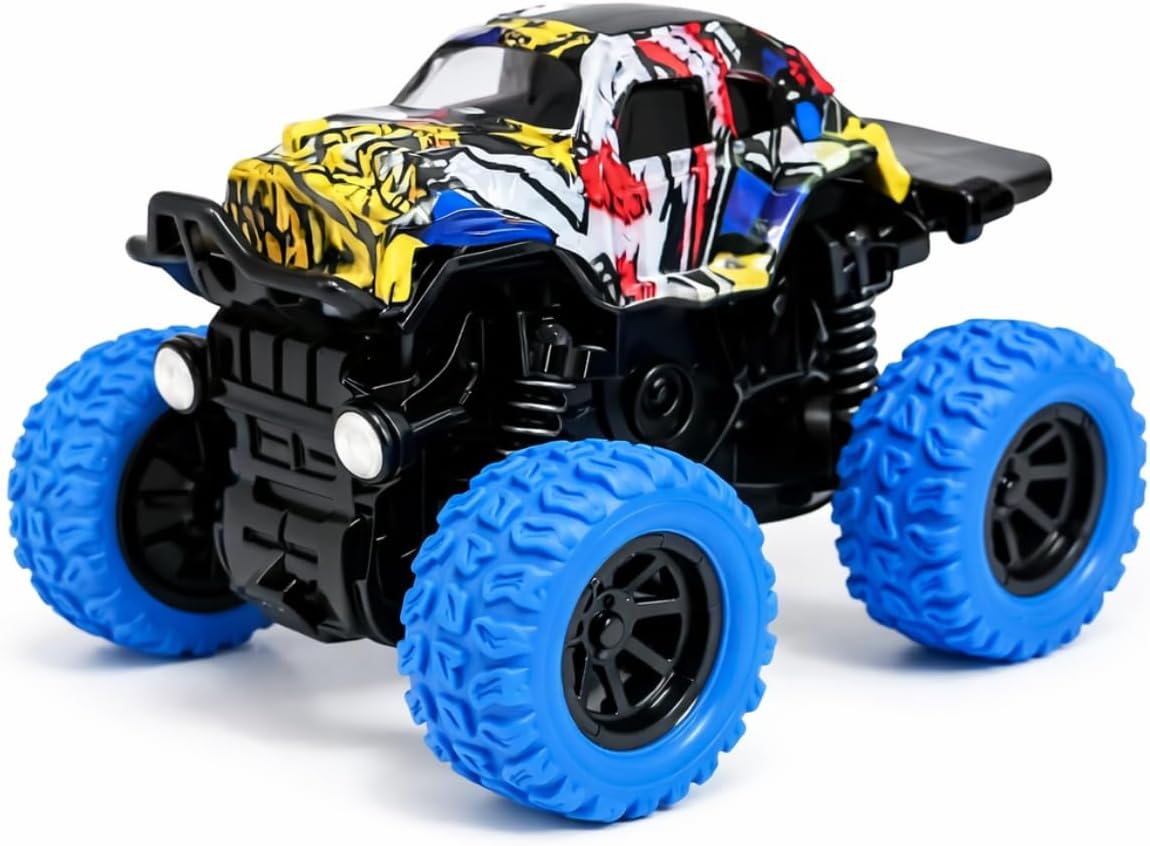 Carrinho Monster Truck Infantil com Rodas Grandes