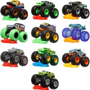 Hot Wheels Monster Trucks 1:64 Asst. - APENAS 1 (UMA) UNIDADE - NÃO É POSSÍVEL ESCOLHER, Multi