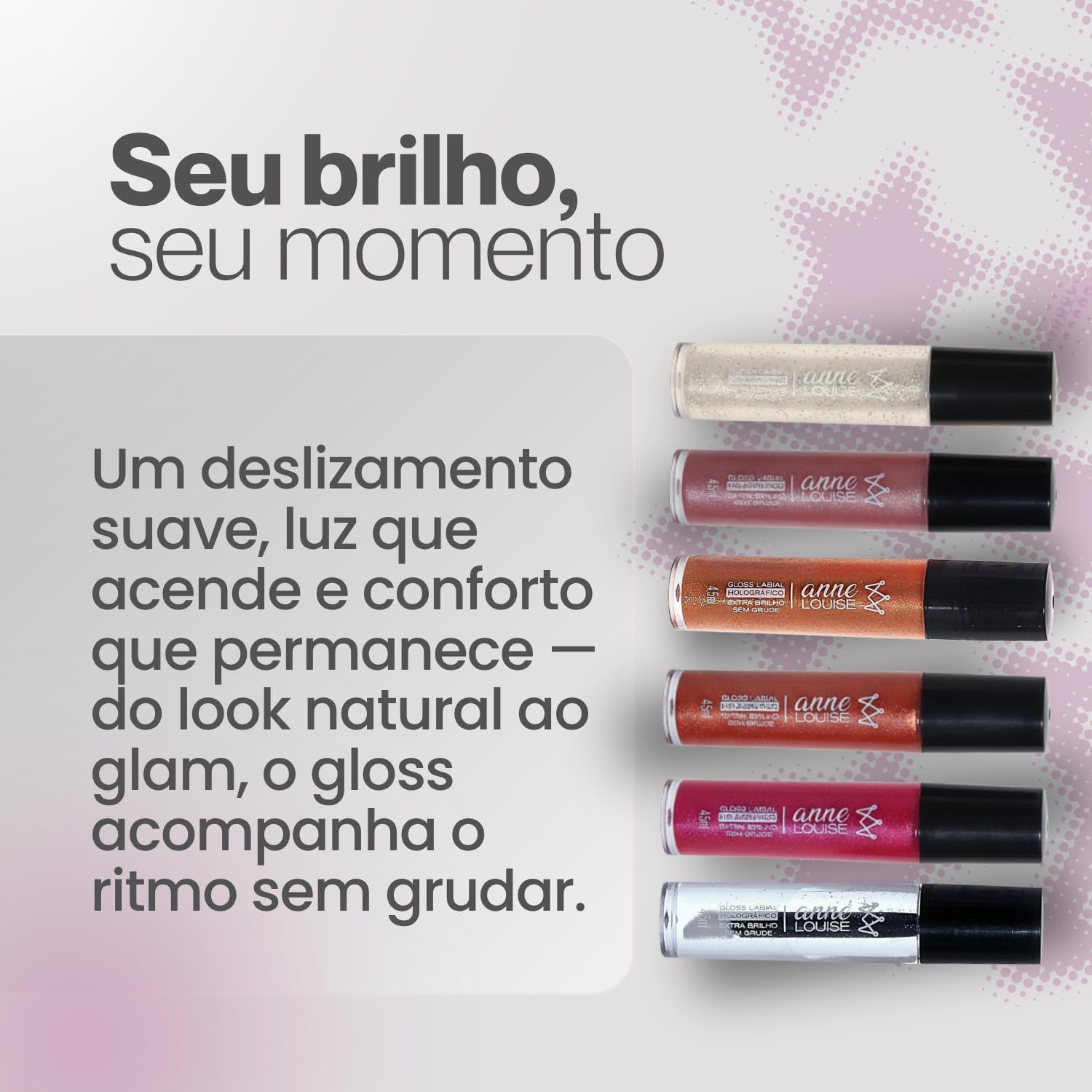 Gloss Vegano 4,5ml – Extra Brilho, Sem Grude (Natural golden) - Imagem 5
