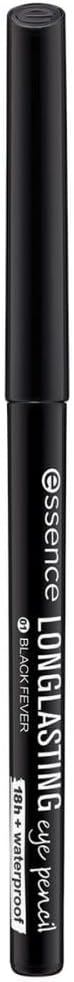 Lápis de olhos Longlasting essence 01 black fever