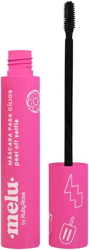 MÁSCARA PARA CÍLIOS PEEL OFF MELU RR515 SELFIE RUBYROSE - Imagem 2
