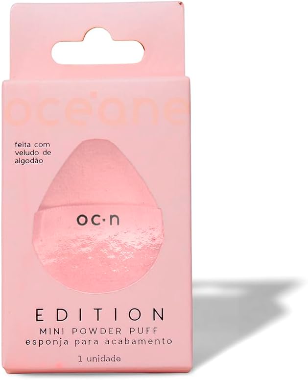 Océane Mini Esponja Para Acabamento Rosa – Mini Powder Puff Océane Edition - Imagem 2