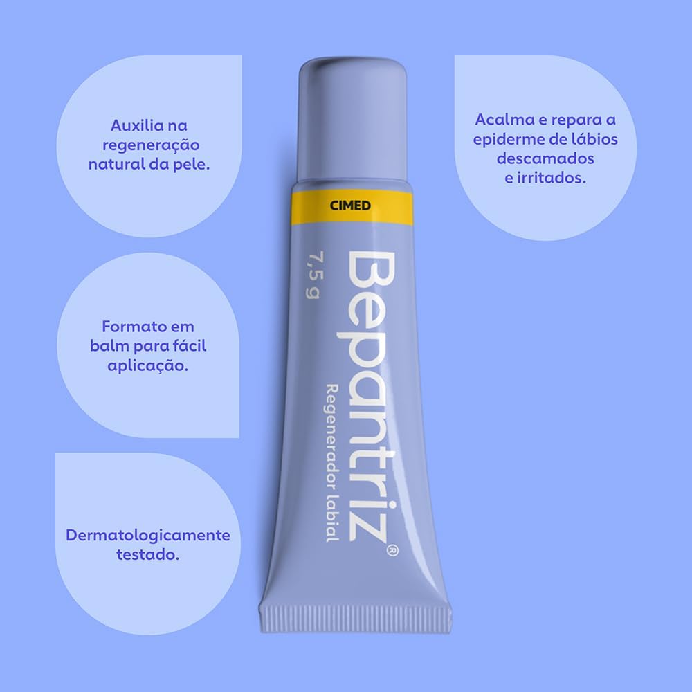 Bepantriz Derma Regenerador Labial com 7,5ml - Imagem 5