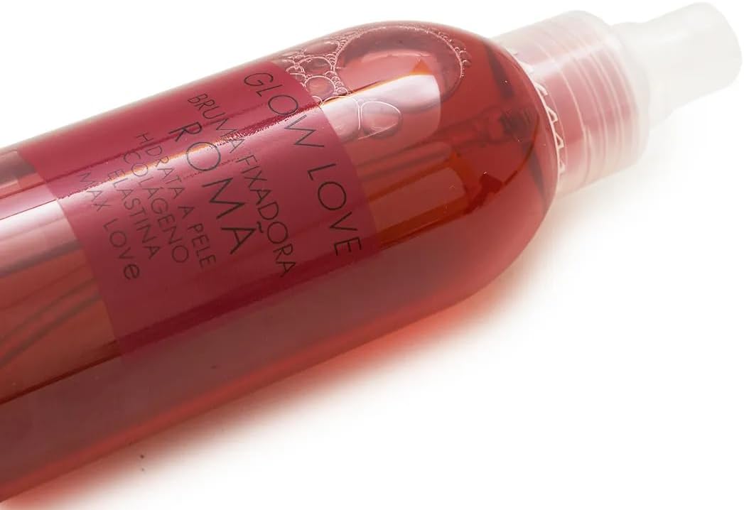 Bruma Fixadora Romã Glow Love Max Love - 200ml - Fixador de Maquiagem com Brilho Natural e Hidratação - Imagem 2