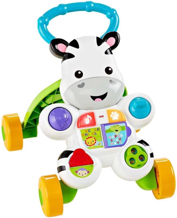 Fisher-Price Brinquedo para Bebês Apoiador Zebra para crianças a partir de 6 meses - Imagem 3