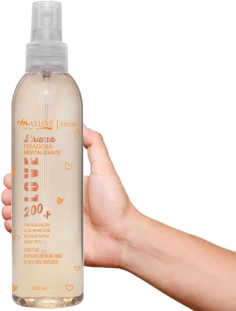 Bruma Fixadora Max Love Revitalizante - Spray de Maquiagem para Hidratação e Viço, 200ml - Imagem 2