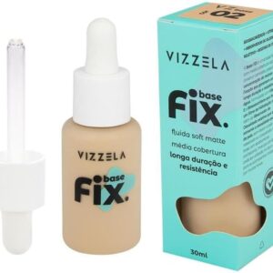 Base Líquida Soft Matte Fix Vizzela 02 30ml