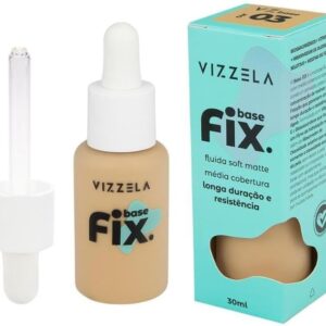 Base Líquida Soft Matte Fix Vizzela 03 30ml