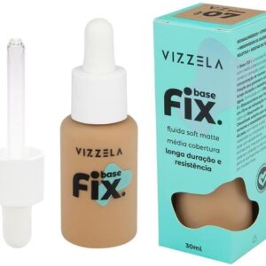 Base Líquida Soft Matte Fix Vizzela 07 30ml