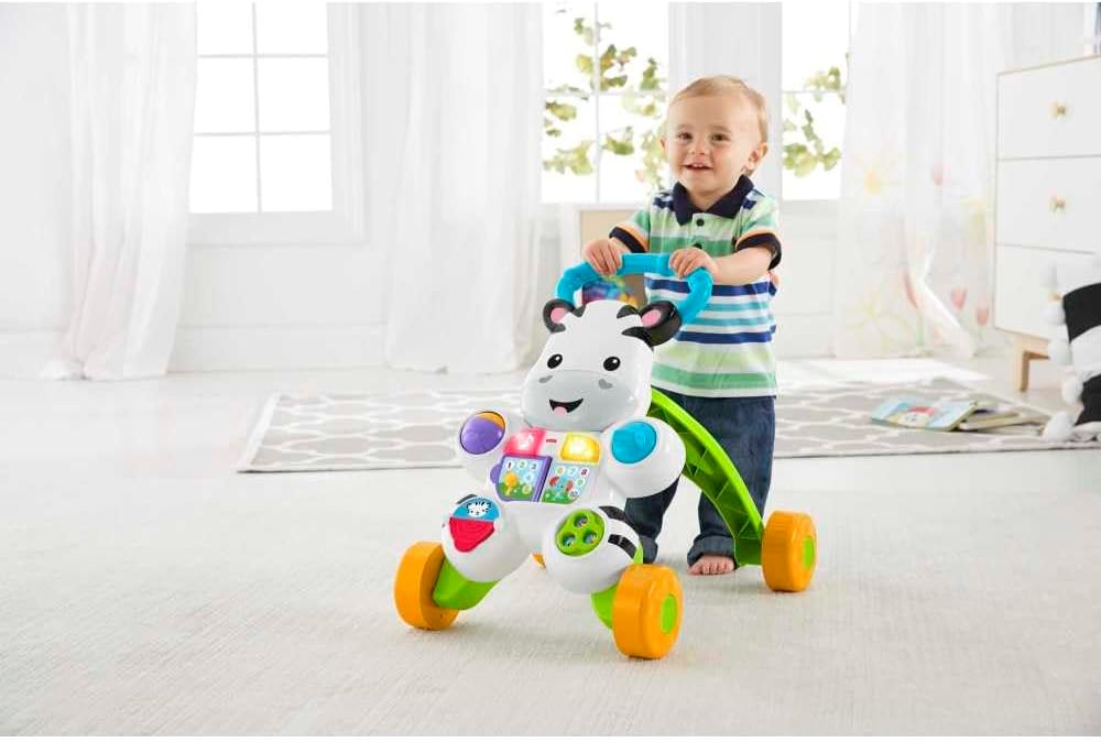 Fisher-Price Brinquedo para Bebês Apoiador Zebra para crianças a partir de 6 meses - Imagem 4
