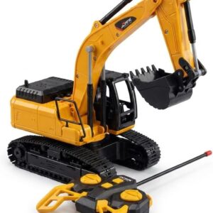 Escavadeira De Brinquedo Controle Remoto Recarregável Design Realista