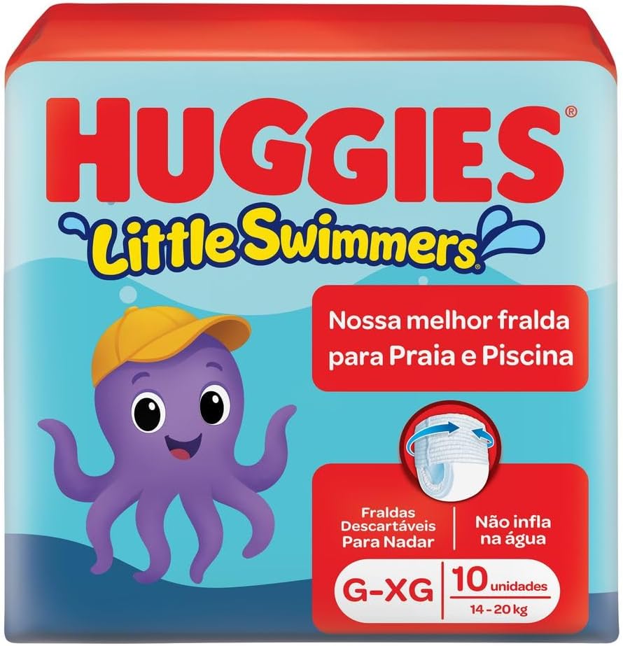 Fralda Huggies Little Swimmers G/XG 10 Un