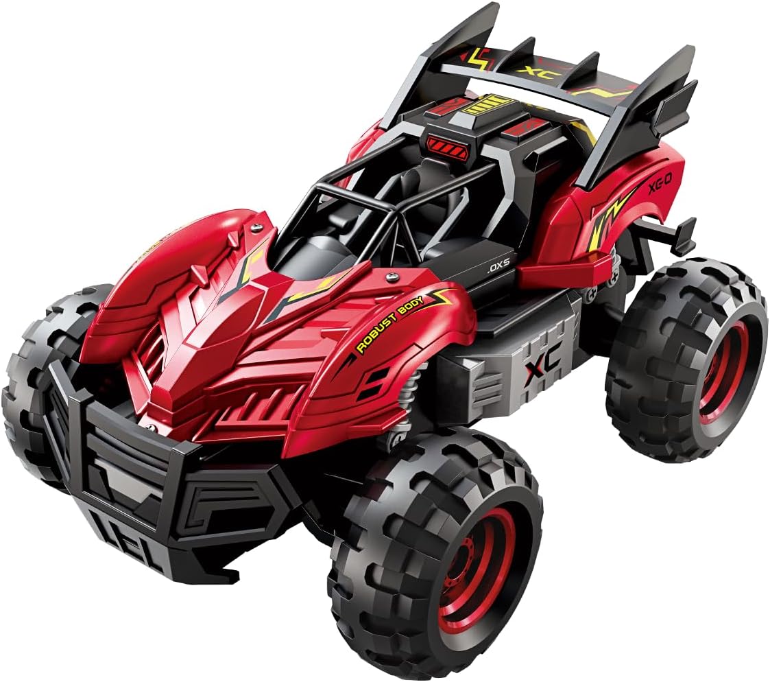 Carrinho de Controle Remoto Infantil Diecast Maxi Toys (Vermelho) - Imagem 3