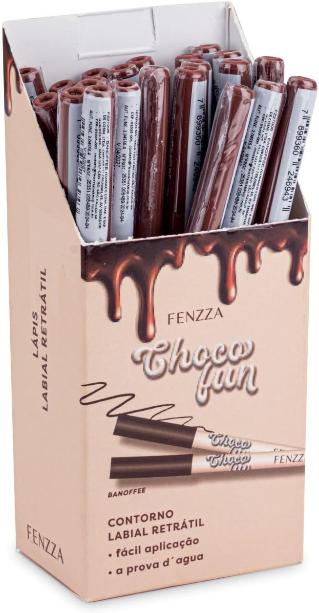 Fenzza - Lápis Labial Retrátil Choco Fun - Banoffee - Imagem 2