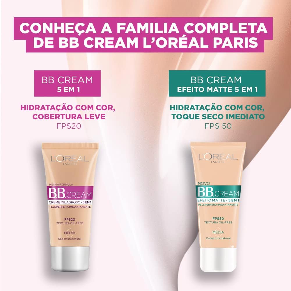 Base BB Cream L'Oréal Paris Dermo Expertise Cor Clara FPS 20, 30ml - Imagem 8