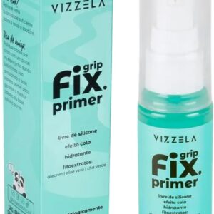 Primer Grip Fix Alta Fixação Efeito Tensor Hidratante Incolor Original Vegano Vizzela