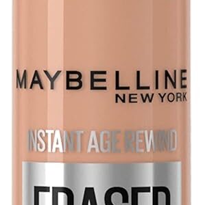 Maybelline NY Instant Age Rewind Eraser Corretivo Líquido Multiuso que Corrige Olheiras e Linhas Finas, Contorna e Ilumina, Alta Cobertura e Fórmula Vegana, Cor 140 Honey, 6ml
