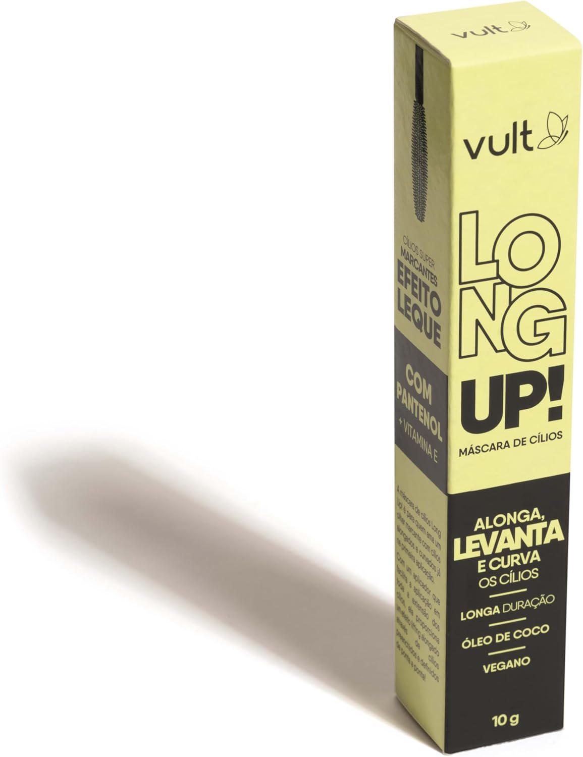 VULT MÁSCARA CÍLIOS LONG UP PRETA 10g - Imagem 5